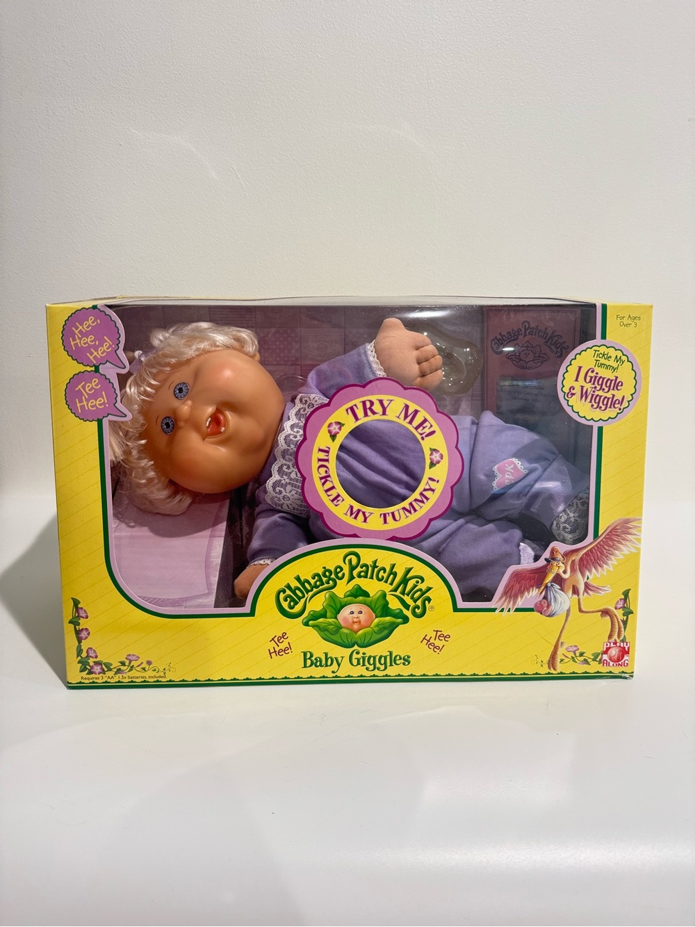 2005 Cabbage Patch Kids Baby Giggles Zoie Tatyana October 5th NIB